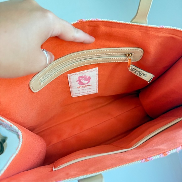 Spartina 449 Kaia Pineapple Box tote - Picture 7 of 13